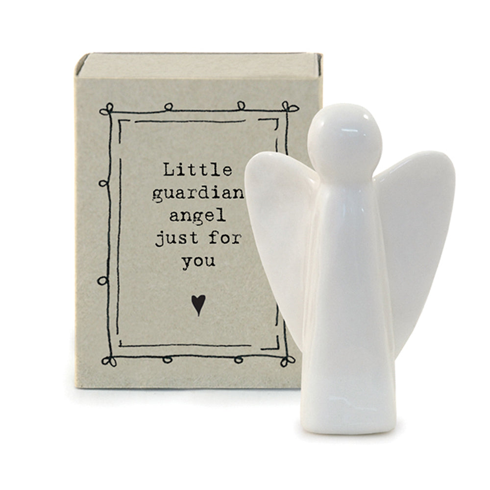 Little Guardian Angel Just for You | Ceramic Angel | Mini Gift | Cracker Filler