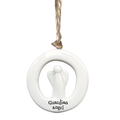Guardian Angel | Little Porcelain Ornament | Cracker Filler | Little Gift