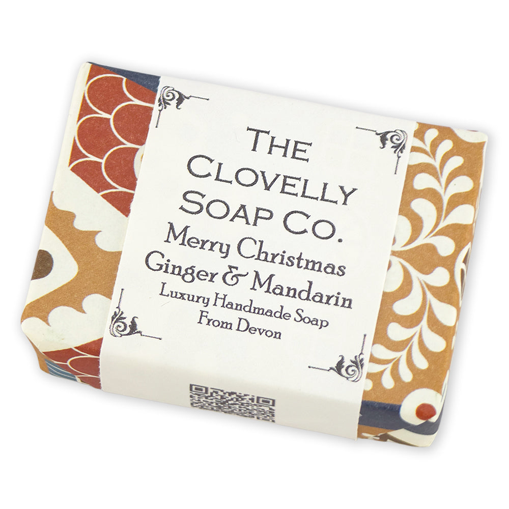 Gorgeous Scents | Merry Christmas Mini Soap | 50g | Little Gift | Cracker Filler