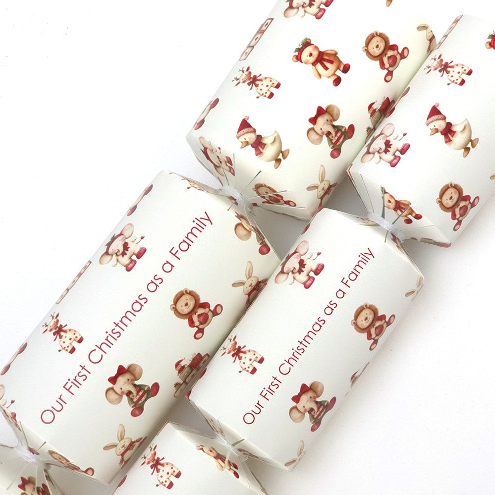 Our First Christmas as a Family | Cracker Making Craft Kit | Make & Fill Your Own