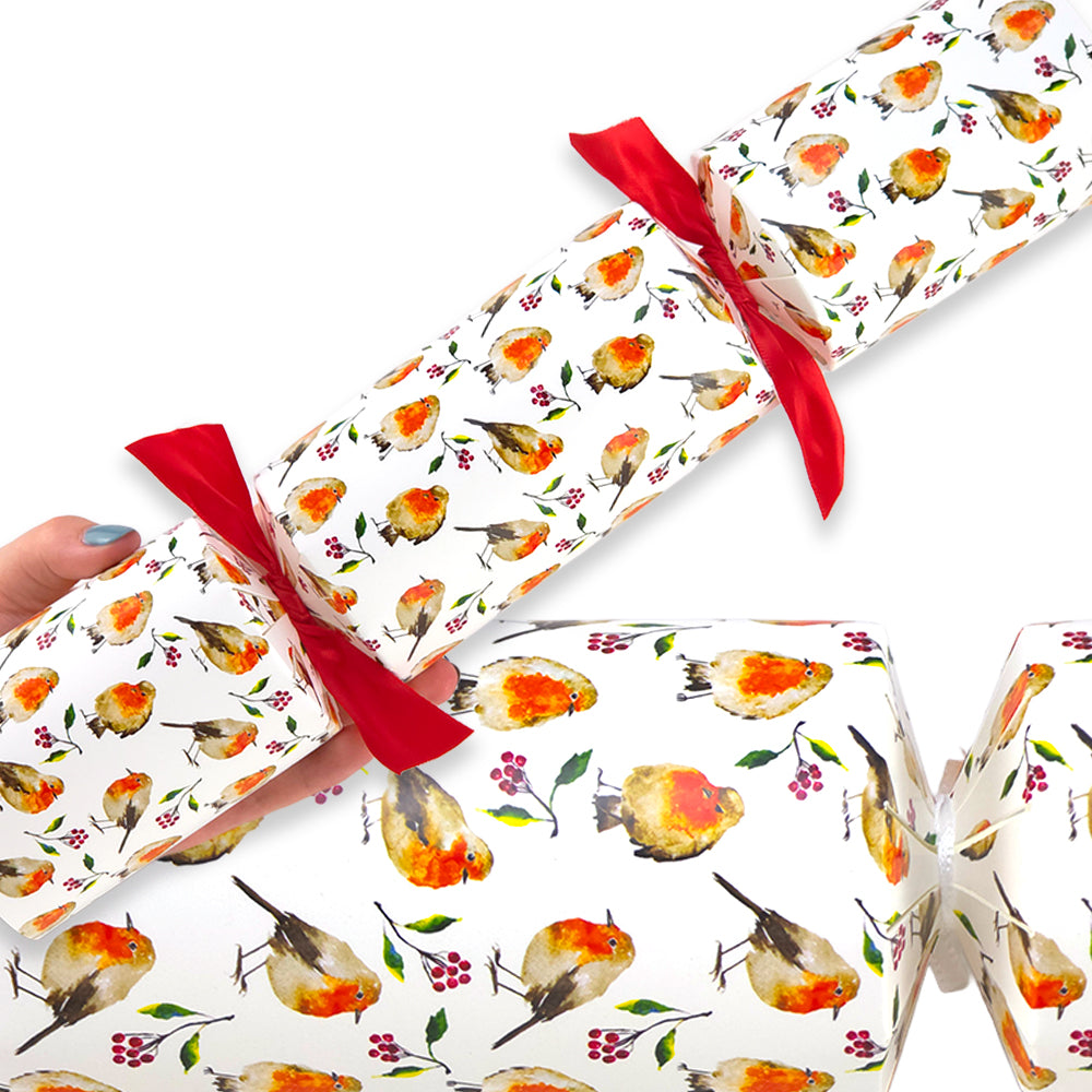 Christmas Robin | Cracker Making Craft Kit | Make & Fill Your Own