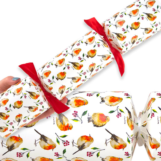 Christmas Robin | Cracker Making Craft Kit | Make & Fill Your Own