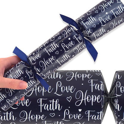Faith Hope Love | Christian Cracker Making Craft Kit | Make & Fill Your Own