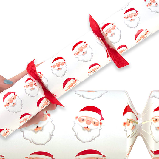Happy Santa | Christmas Cracker Making Craft Kit | Make & Fill Your Own