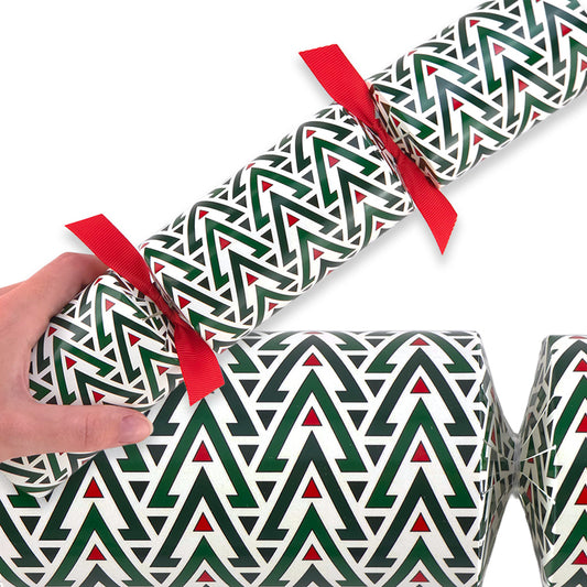 Reusable Keepsake Christmas Cracker Set | Geometric Christmas | Luxury DIY