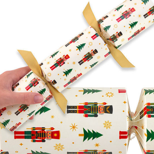 Reusable Keepsake Christmas Cracker Set | Christmas Nutcracker | Luxury DIY