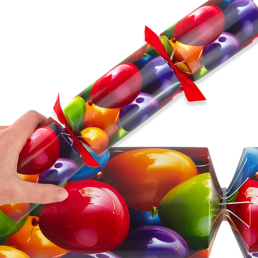 Reusable Keepsake Cracker Set | Bright Birthday Balloons | Luxury DIY