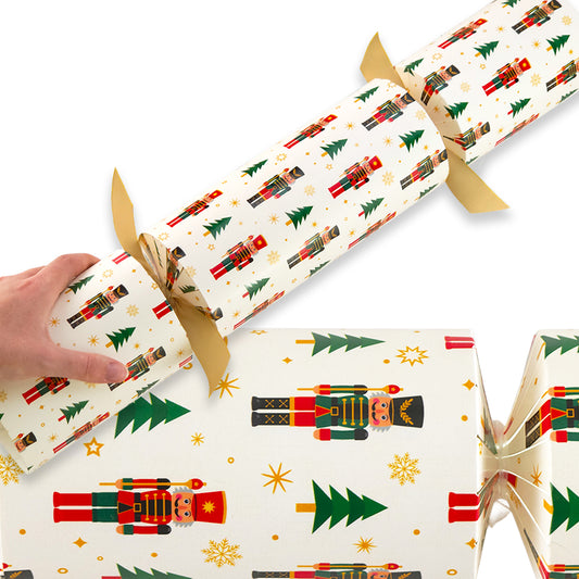 Extra Large & Jumbo | Reusable Keepsake Cracker Kit | Christmas Nutcracker