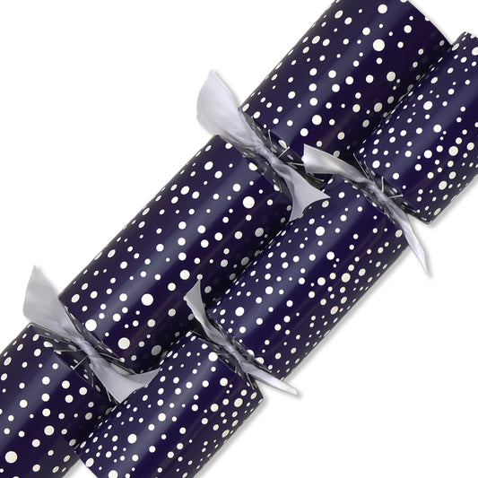 Midnight Blue Snowfall | Christmas Cracker Making Kit | Make & Fill Your Own