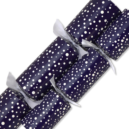 Midnight Blue Snowfall | Christmas Cracker Making Kit | Make & Fill Your Own