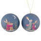 Fillable Tinware Christmas Spherical Bauble | Sara Miller | 7cm Wide