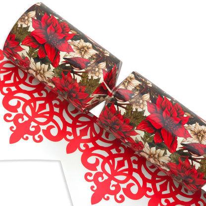 Christmas Poinsettia | William Morris | Cracker Making Craft Kit | Craft Kit