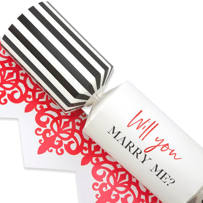 Will You Marry Me? | Single Proposal Cracker Making Craft Kit | Make & Fill Your Own