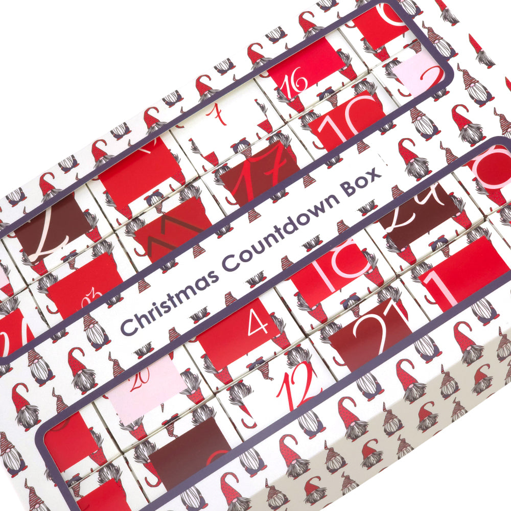 Advent Calendar Making Kit | 24 Cube Boxes & Outer Box | Nordic Gonk