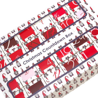 Advent Calendar Making Kit | 24 Cube Boxes & Outer Box | Nordic Gonk