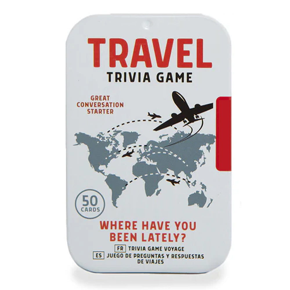 Travel Trivia Card Game | Gift in a Tin | Little Gift | Cracker Filler