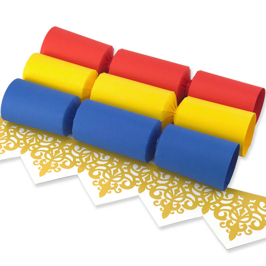Primary Colours | Bulk Craft Kits to Make 150 Crackers | Recyclable