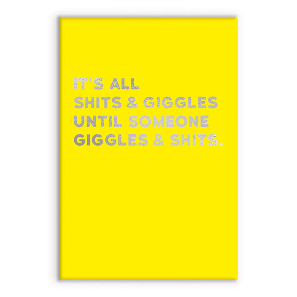 Shits & Giggles | Funny Magnet | Little Gift | Cracker Filler