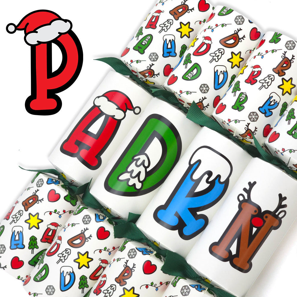 Letters A to Z | Single Christmas Cracker Making Craft Kit | Funtime Design
