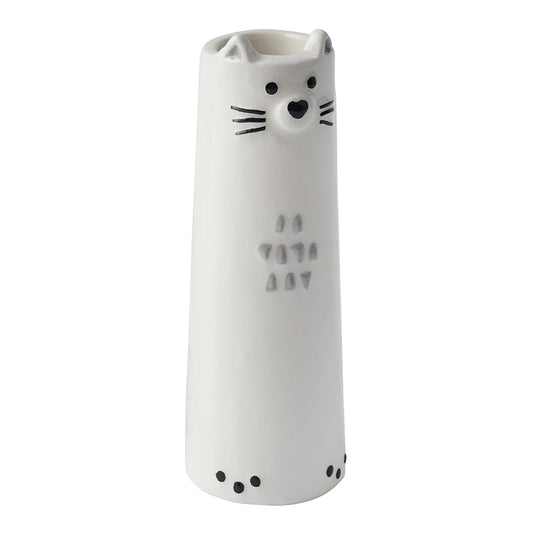 Cat | Ceramic Bud Vase | Little Gift | Cracker Filler