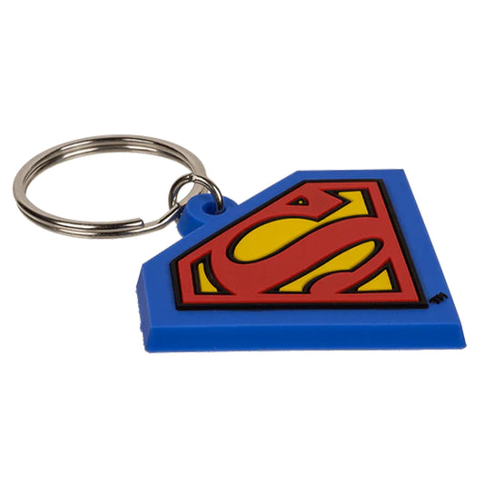 Superman | Rubber Keyring | Mini Gift | Cracker Filler