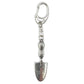 Garden Trowel | Chunky English Pewter 3D Keyring | Little Gift | Cracker Filler