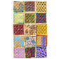 Recycled Sari Quilted Coasters | 11x11cm | Fair Trade | Cracker Filler