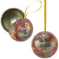 William Morris | Fillable Tinware Christmas Baubles | 7cm