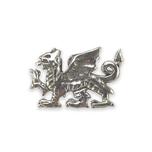 Welsh Dragon | English Pewter Pin Badge | Little Gift | Cracker Filler