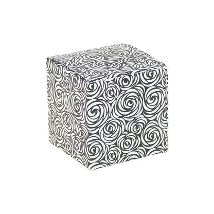 Black Rose | Little Gift Box | 5cm Cube | Single or 6 Boxes