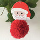 Santa Pom Pom Hanging Christmas Ornament Craft Kit