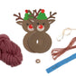 Rudolph Reindeer Pom Pom Hanging Christmas Ornament Craft Kit