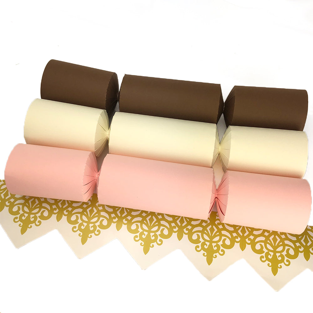 Neopolitan Tones | Craft Kit to Make 12 Crackers | Recyclable