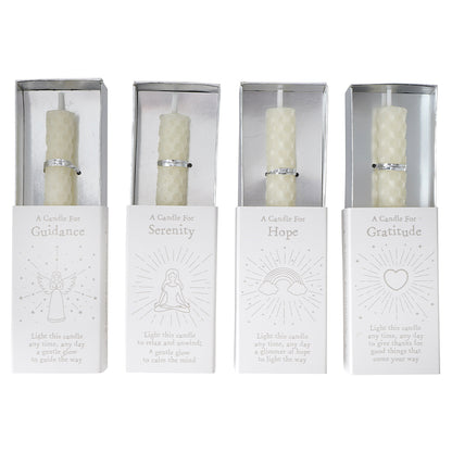 A Candle for Hope | Mini Beeswax Candle | Cracker Filler | Little Gift