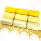 Shades of Yellow | Bulk Craft Kits to Make 150 Crackers | Recyclable
