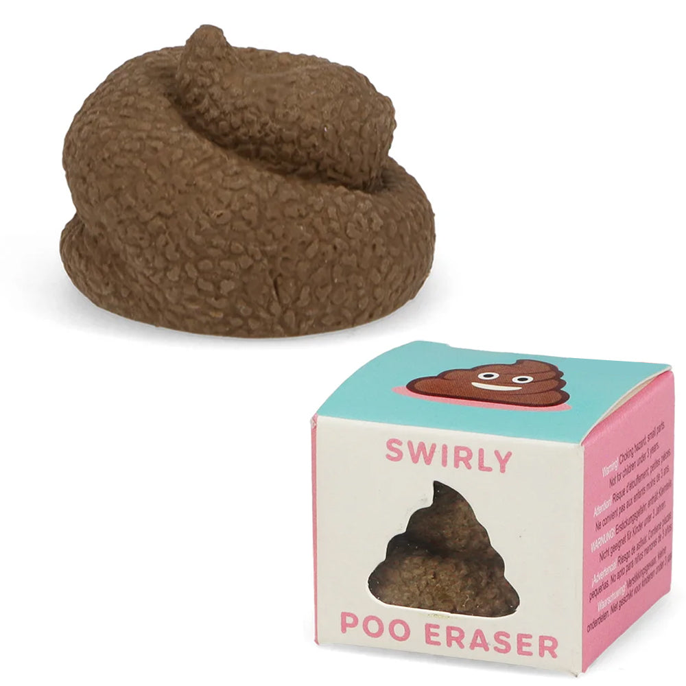 Swirly Poo Eraser | Funny Mini Cracker Filler Gift