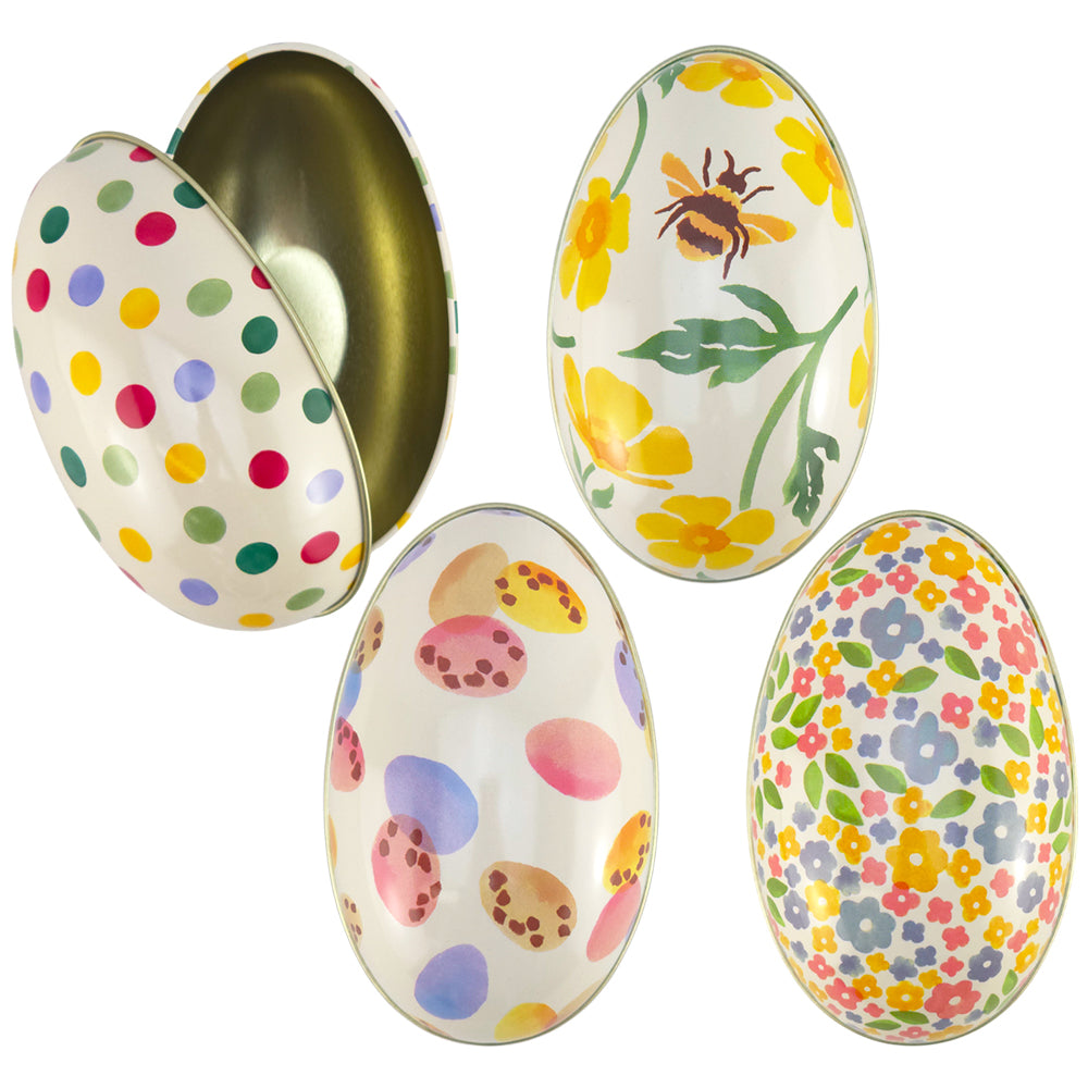 Emma Bridgewater Two-Part Tinware Eggs | Fillable Easter Gift