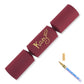 Burgundy Red | 12 Personalise Your Own Crackers | Make & Fill Your Own With Pen