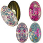 William Morris Two-Part Tinware Eggs | Fillable Easter Gift