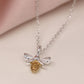 Bee Necklace | Sterling Silver/Gold Plated | Mini Gift | Cracker Filler