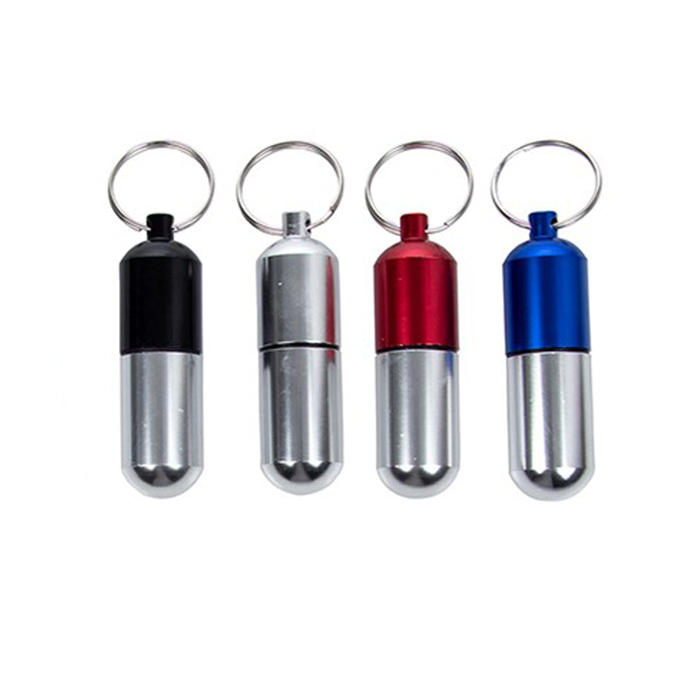 Pill Holder Metal Keyring | Mini Gift | Cracker Filler