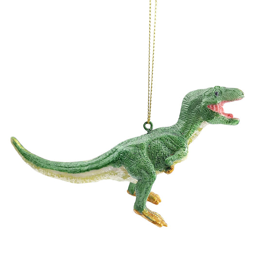 T-Rex | Hanging Resin Christmas Ornament | Dinosaur Tree Decoration
