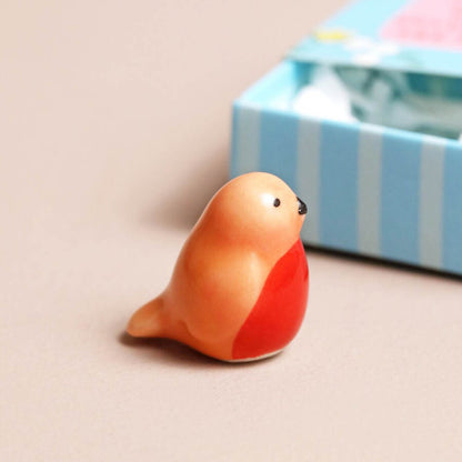 Robins Appear When Loved Ones Are Near | Mini Matchbox Token | Cracker Filler