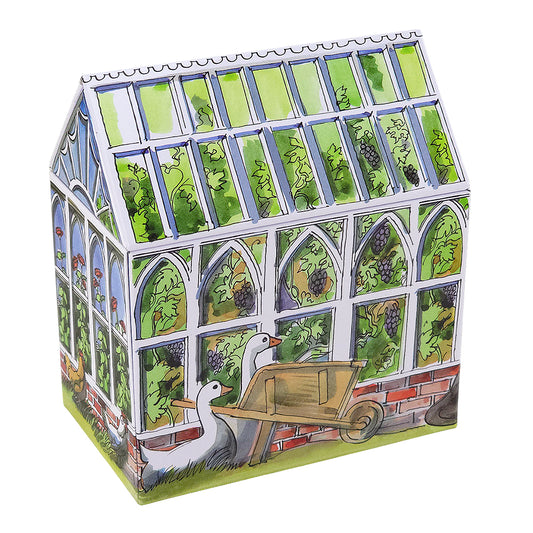 The Greenhouse | Garden Theme Storage Tin | Emma Bridgewater | Large 13.5cm Tall
