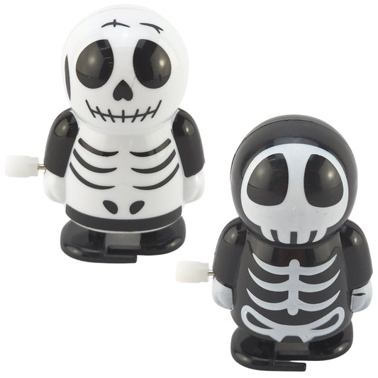 Walking Skeletons | Halloween Wind Up Toy | 6cm | Single | Cracker Filler Gift