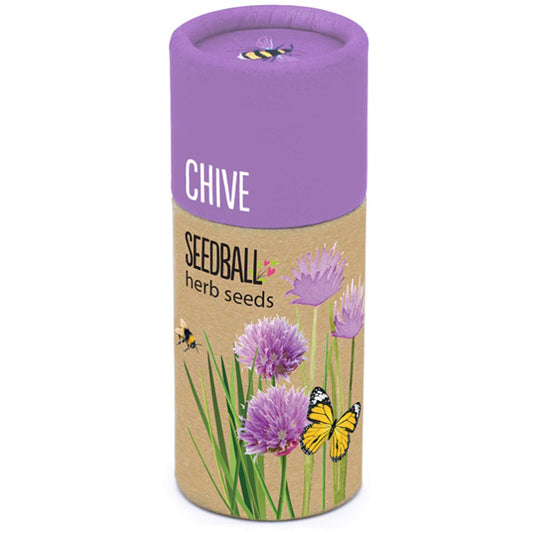 Chives | Luxury Tube of 20 Seedballs | Cracker Filler | Little Gift