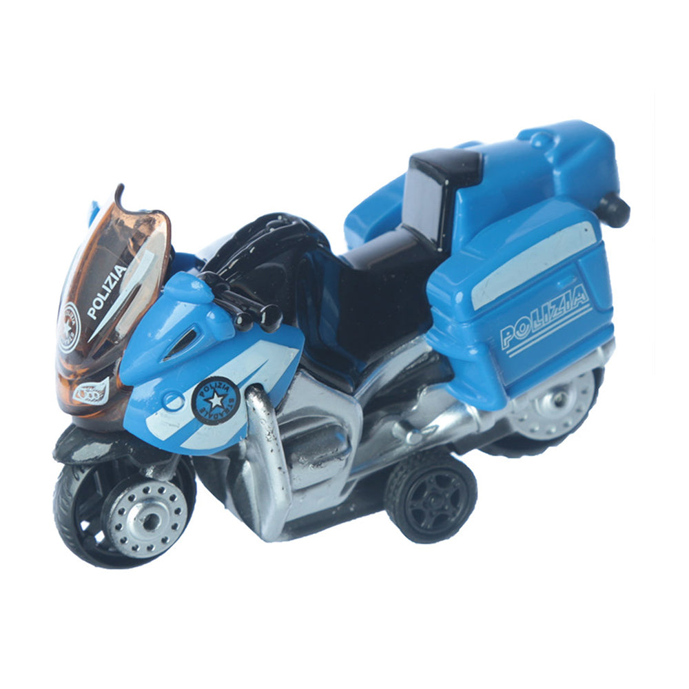 Police Motorcycle Pull Back & Go Toy | Mini Gift | Cracker Filler