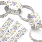 30 Reusable Paper Chains | Watercolour Hanukkah | No Glue Needed | 2.5m
