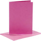 6 Coloured A6 Cards & Envelopes for Card Making Crafts | Card Making Blanks