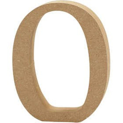 Small 8cm Wooden MDF Letters, Numbers & Symbols | Wood Shapes for Crafts